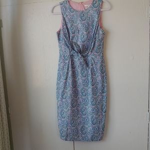 Antonio Melani Sleeveless Cotton Shift Dress SZ 4